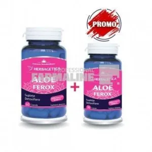 Aloe Ferox 60 capsule + Aloe Ferox 30 capsule Promo Pachet