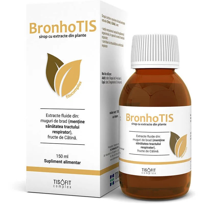 Tis Bronchotis Sirop 150 ml Tis Famaceutic — preț și oferte