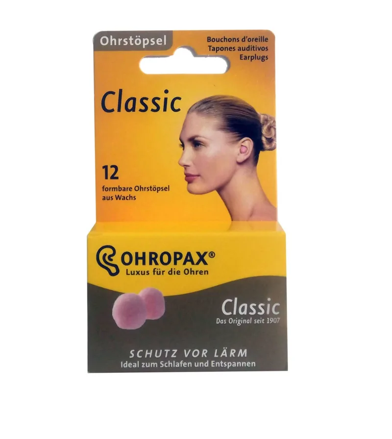 Ohropax Dopuri din ceara pentru urechi - clasic 12 buc VITAL LOGISTIC — preț și oferte