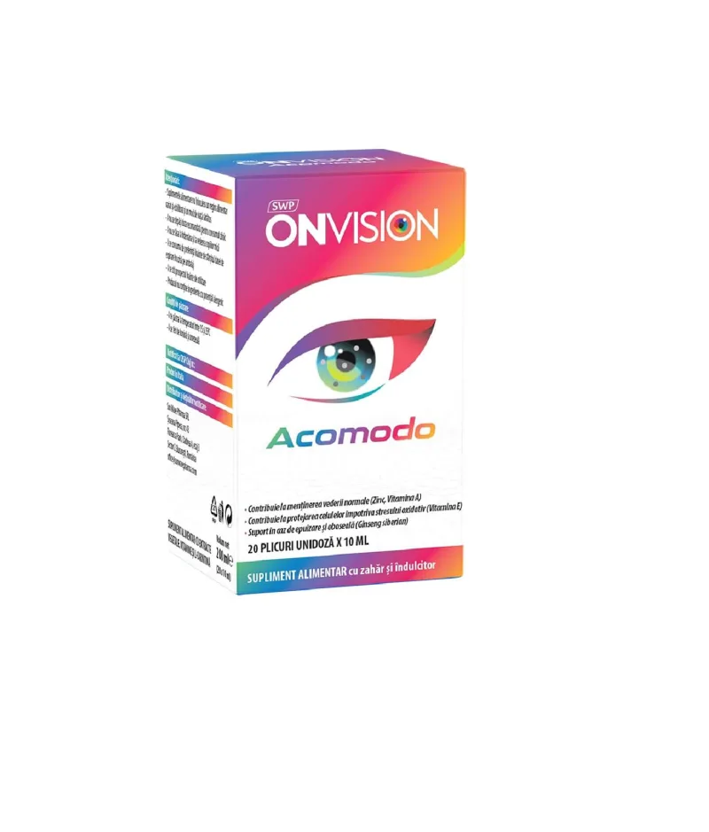 Onvision Acomodo 20 plicuri SUN WAVE PHARMA — preț și oferte