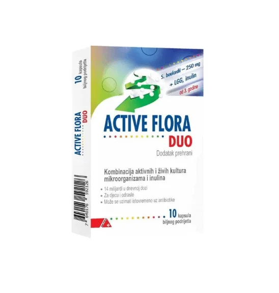 Active Flora Duo 10 capsule VEDRA — preț și oferte