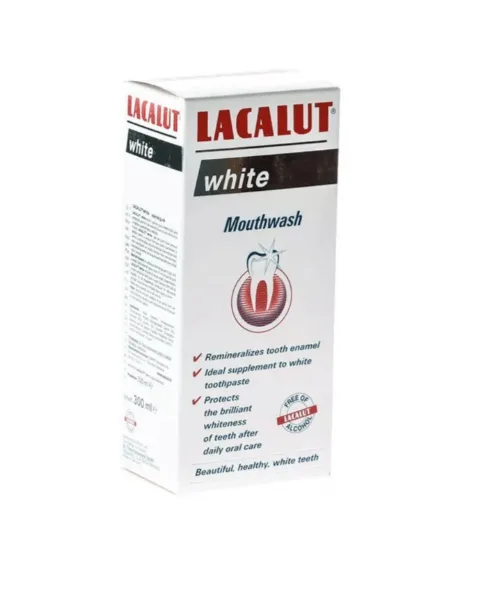 Lacalut White Apa de gura 300 ml — preț și oferte