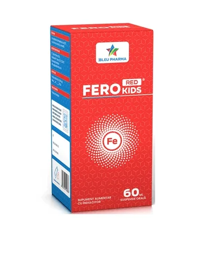 Fero Red Kids suspensie orala 60 ml Bleu Pharma — preț și oferte