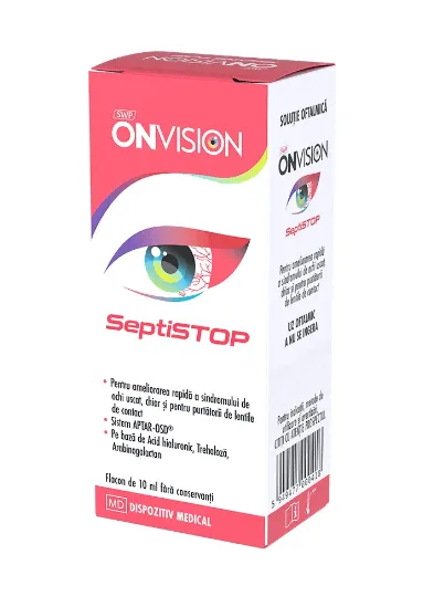 Onvision SeptiStop Solutie oftalmica 10 ml SUN WAVE PHARMA — preț și oferte