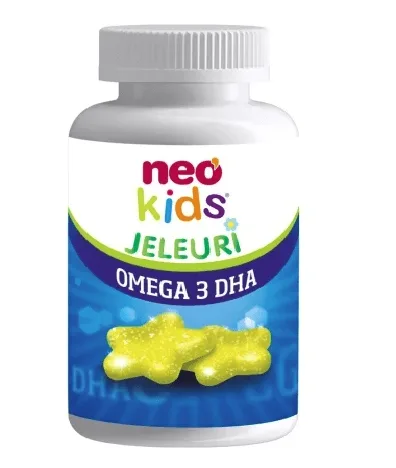 Neo Kids Omega 3 DHA 30 jeleuri — preț și oferte