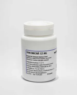 Vancomicina 125 mg 20 capsule