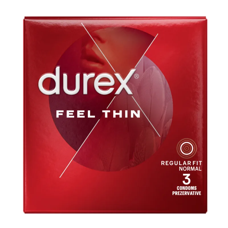 Prezervative Feel Thin, 3 bucati, Durex — preț și oferte