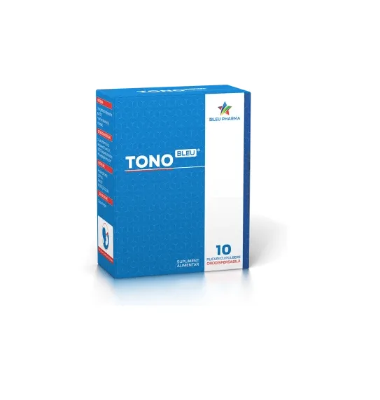 Tono Bleu 10 plicuri orodispersabile Bleu Pharma — preț și oferte