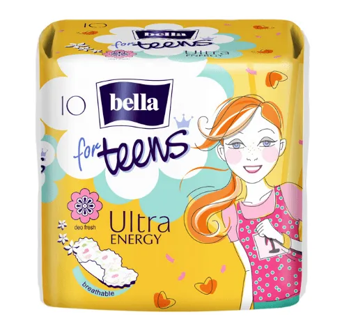 Bella For Teens Ultra Energy Absorbante 10 bucati — preț și oferte