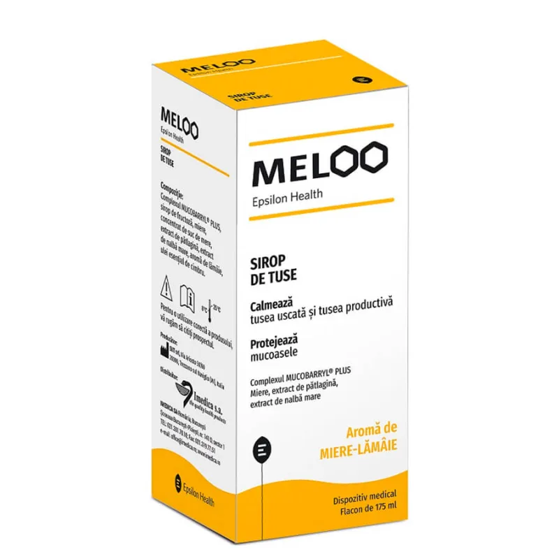 Meloo Sirop de tuse 175 ml EPSILON HEALTH — preț și oferte
