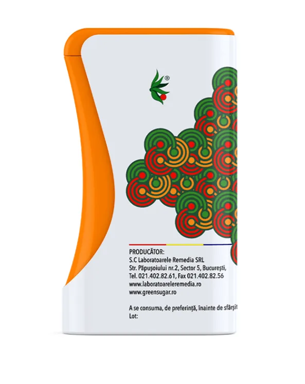 Green Sugar cu dispenser 300 comprimate Laboratoarele Remedia — preț și oferte