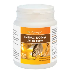 Omega 3 Ulei de peste 1000 mg 120 capsule