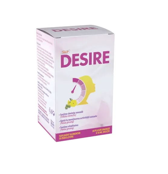 Desire 20 plicuri 10 ml SUN WAVE PHARMA — preț și oferte