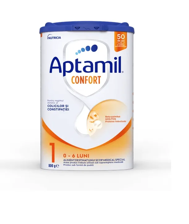 Aptamil Confort 1 0-6 luni 800 g — preț și oferte