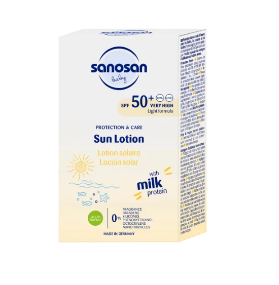 Sanosan Baby Lotiune de corp SPF50+ 100 ml — preț și oferte