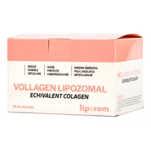 Colagen Lipozomal, Vollagen, 30 plicuri, Liporom
