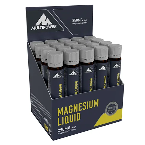 Magnesium liquid 250mg, 20 fiole Multi Power — preț și oferte