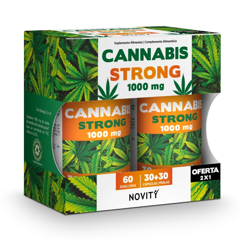 Cannabis strong 1000mg 60 capsule Type Nature — preț și oferte