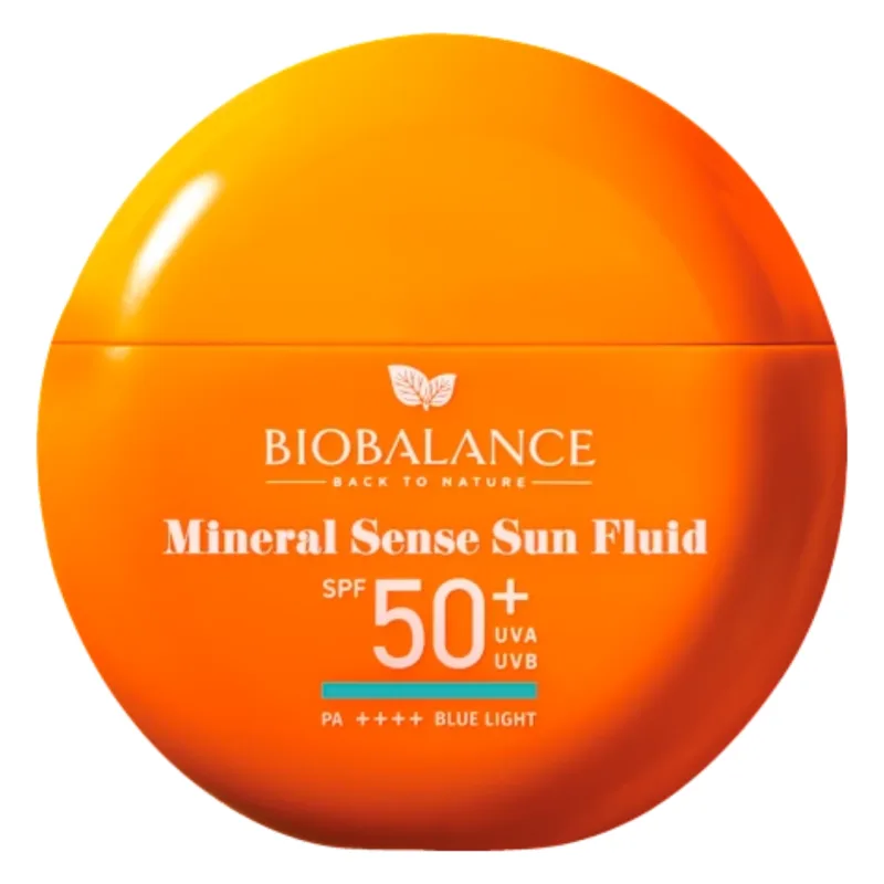 Fluid protectie solara cu SPF 50+ Mineral Sense Blue Light, 40 ml, Bio Balance — preț și oferte