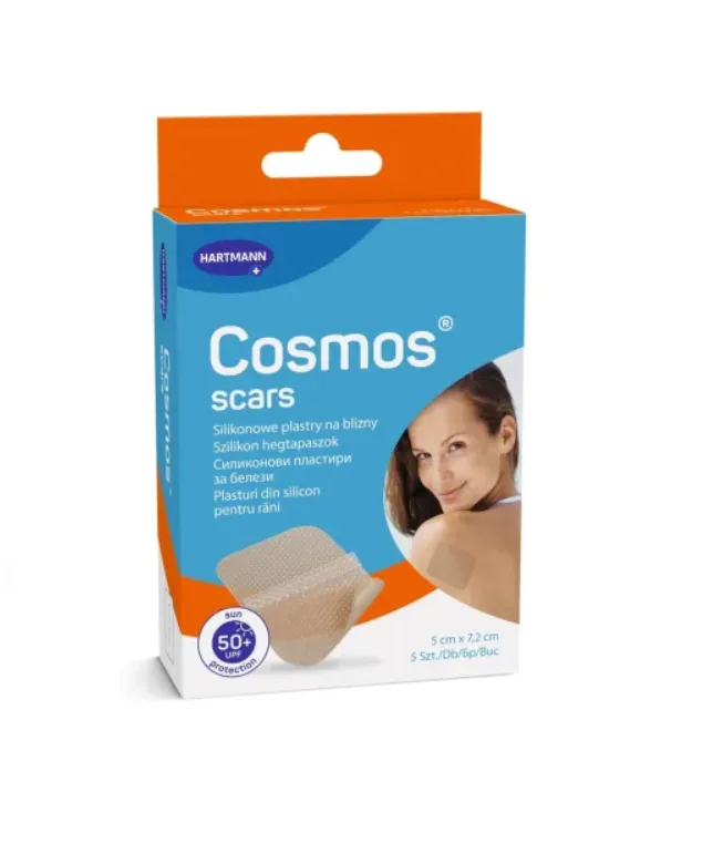 Hartmann Cosmos Scars Plasturi pentru ingrijirea cicatricilor 5 cm x 7,2 cm 5 bucati — preț și oferte