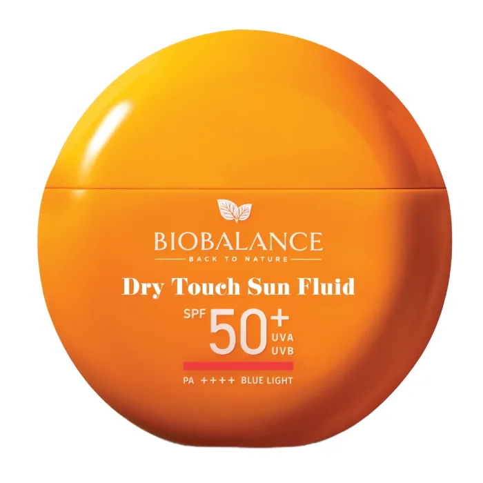 Fluid protectie solara cu SPF50+ Dry Touch Blue Light, 40 ml, Bio Balance — preț și oferte
