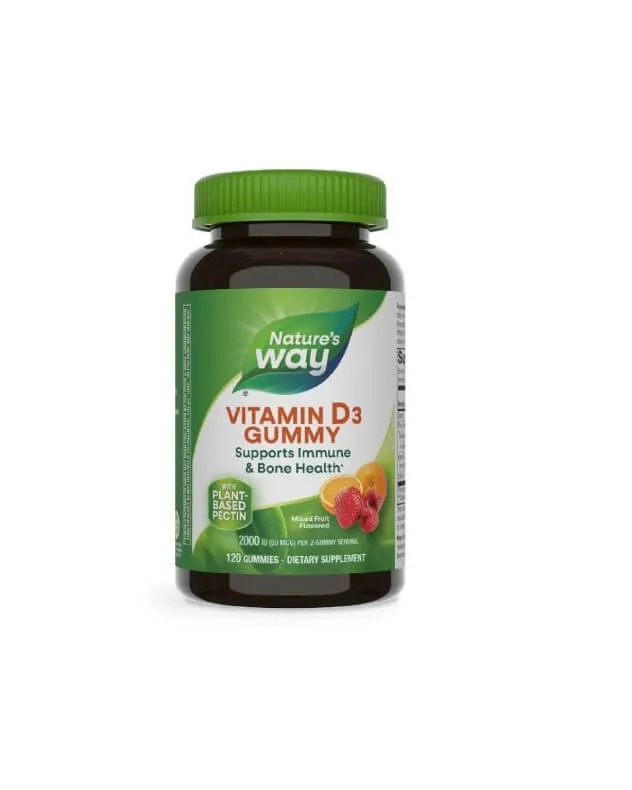 Vitamina D3 Jeleuri Gumate 120 SECOM — preț și oferte