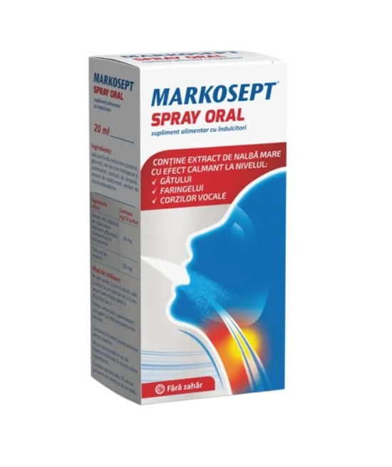Markosept Spray oral 20 ml FITERMAN PHARMA — preț și oferte