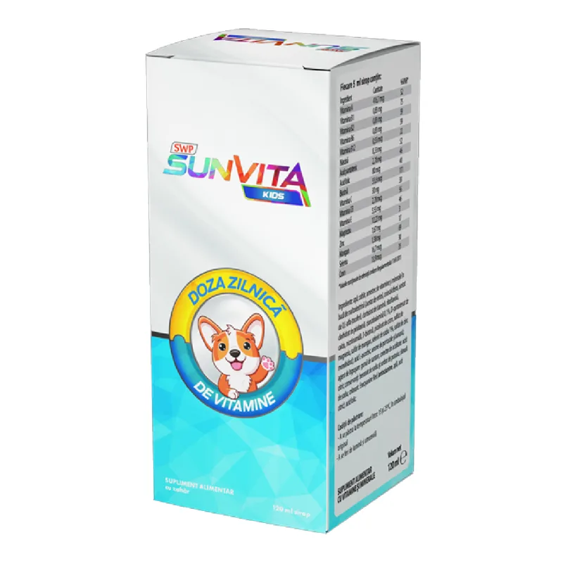 Sunvita sirop, 120 ml, Sun Wave Pharma — preț și oferte