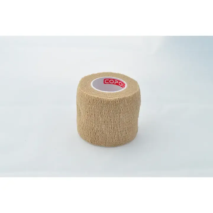 Bandaj elastic autoadeziv  crem Copoly 5cm x 4.5m — preț și oferte