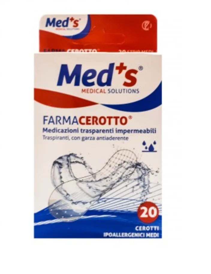 Asepta Med+ S Plasturi transparenti impermeabili cu ioni de argint 19 x 72mm 20 bucati — preț și oferte