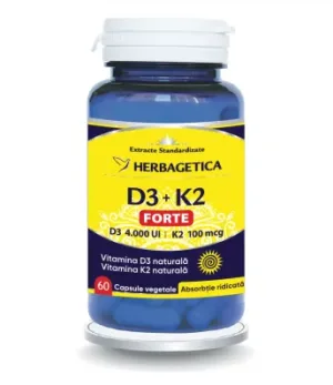 D3 + K2 forte 60 capsule