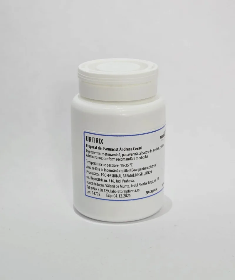 Uritrix 20 capsule Laborator Professional Farmaline — preț și oferte