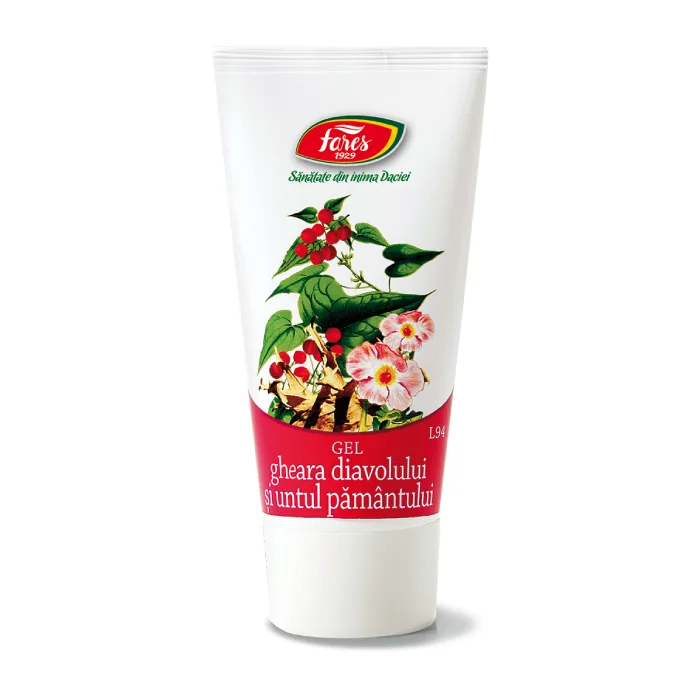Gel Ghiara Diavolului si Untul Pamantului, 50 ml, Fares — preț și oferte