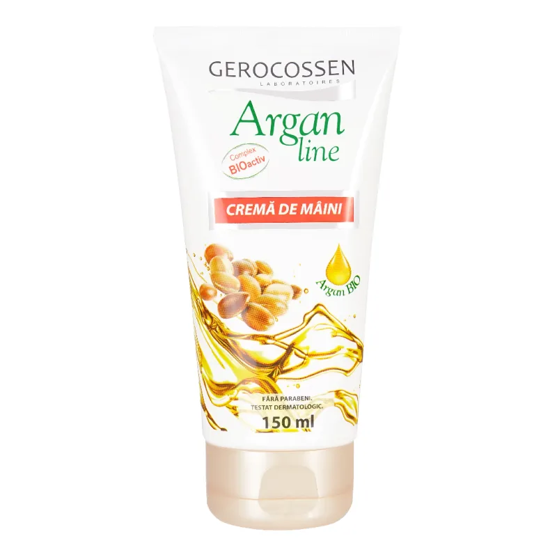Crema de maini hidratanta Argan Line, 150 ml, Gerocossen — preț și oferte