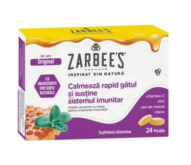 Zarbee's original 6+ ani 24 pastile Kenvue — preț și oferte