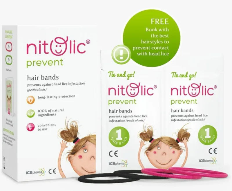 Nitolic Benzi de par pentru preventia infestării cu păduchi 4 bucati ICB PHARMA — preț și oferte