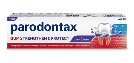 Parodontax pasta dinti cu acid hialuronic Gum Strengthen & Protect Fresh Mint 75 ml — preț și oferte