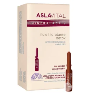 Aslavital Mineralactiv fiole hidratante detox 7 fiole