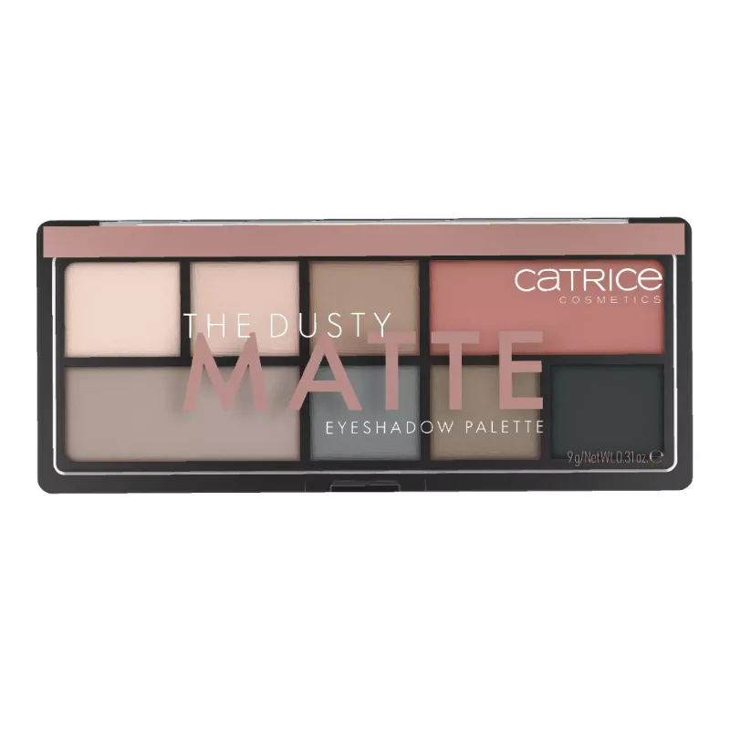 Paleta farduri The Dusty Matte, 9g, Catrice — preț și oferte