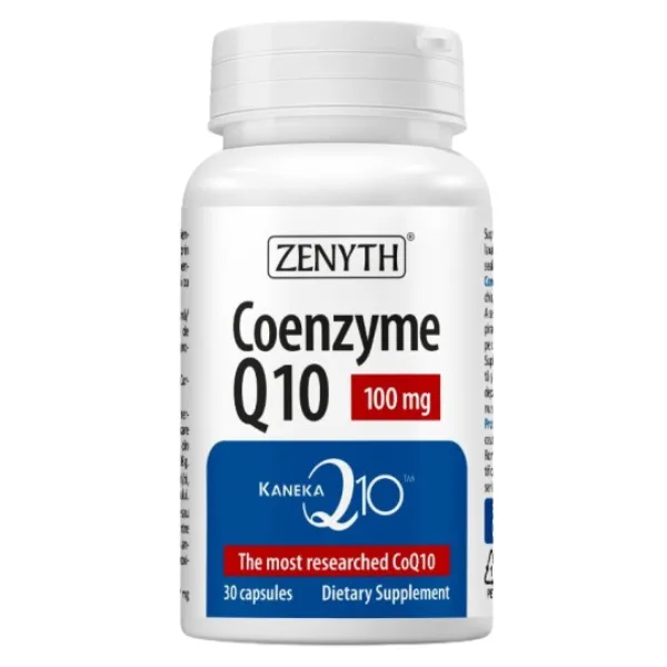Coenzima Q10 100 mg Kaneka 30 capsule Zenyth — preț și oferte
