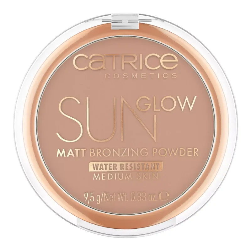 Pudra bronzanta Sun Glow Matt, 030 Medium Bronze, 9.5 g, Catrice — preț și oferte