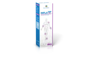 Infla bleu gel cu efect de racire  100 ml Bleu Pharma