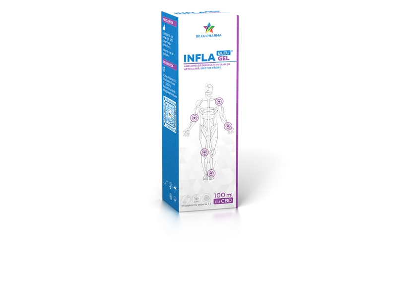 Infla bleu gel cu efect de racire  100 ml Bleu Pharma — preț și oferte