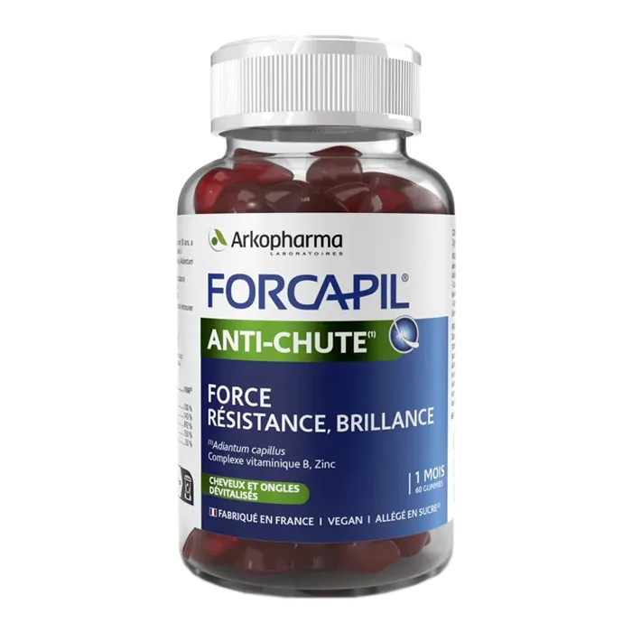 Forcapil anti-caderea parului, 60 jeleuri, Arkopharma — preț și oferte