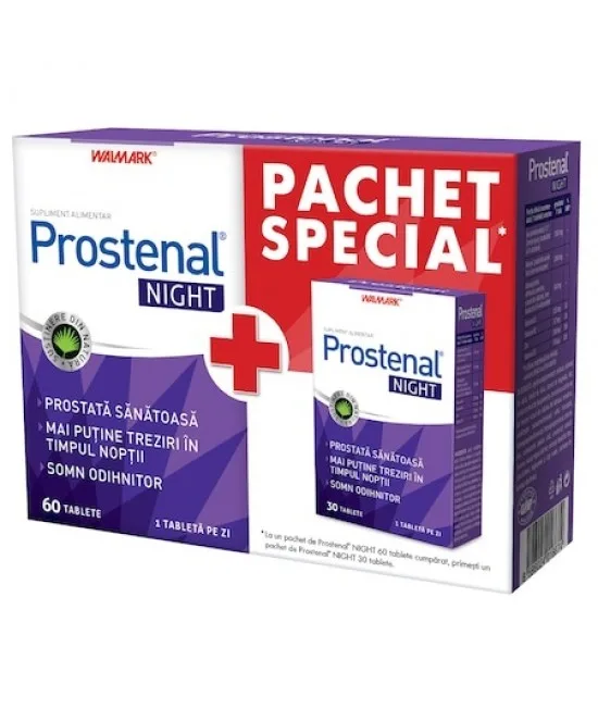 Prostenal night X 60 +  Prostenal night  X 30 pachet avantajos Stada STADA HEMOFARM — preț și oferte