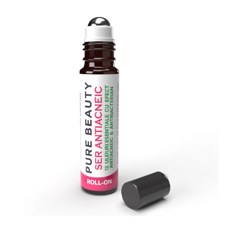 Ser antiacneic roll-on Pure Beauty, 10ml, Justin Pharma — preț și oferte