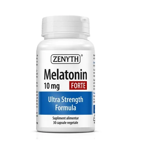 Melatonin Forte 10 mg 30 capsule Zenyth — preț și oferte