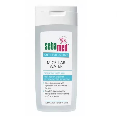 Sebamed anti-pollution apa micelara ten normal si uscat X 200 ml fl. — preț și oferte