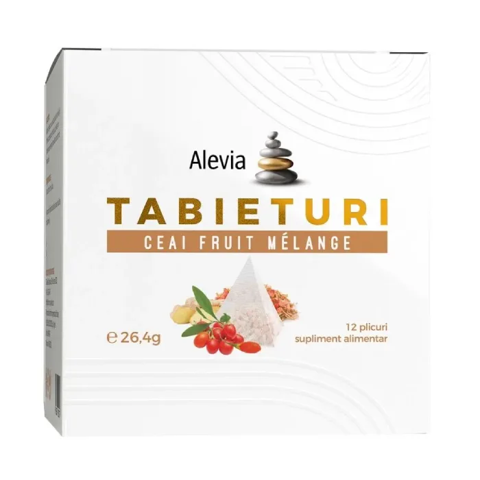 Ceai Fruit Melange Tabieturi, 12 plicuri, Alevia — preț și oferte