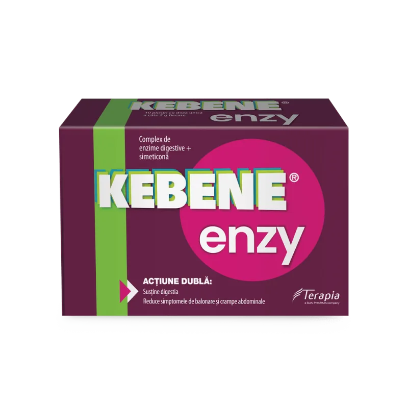 Kebene Enzy Pulbere Orodispersabila 10 plicuri — preț și oferte